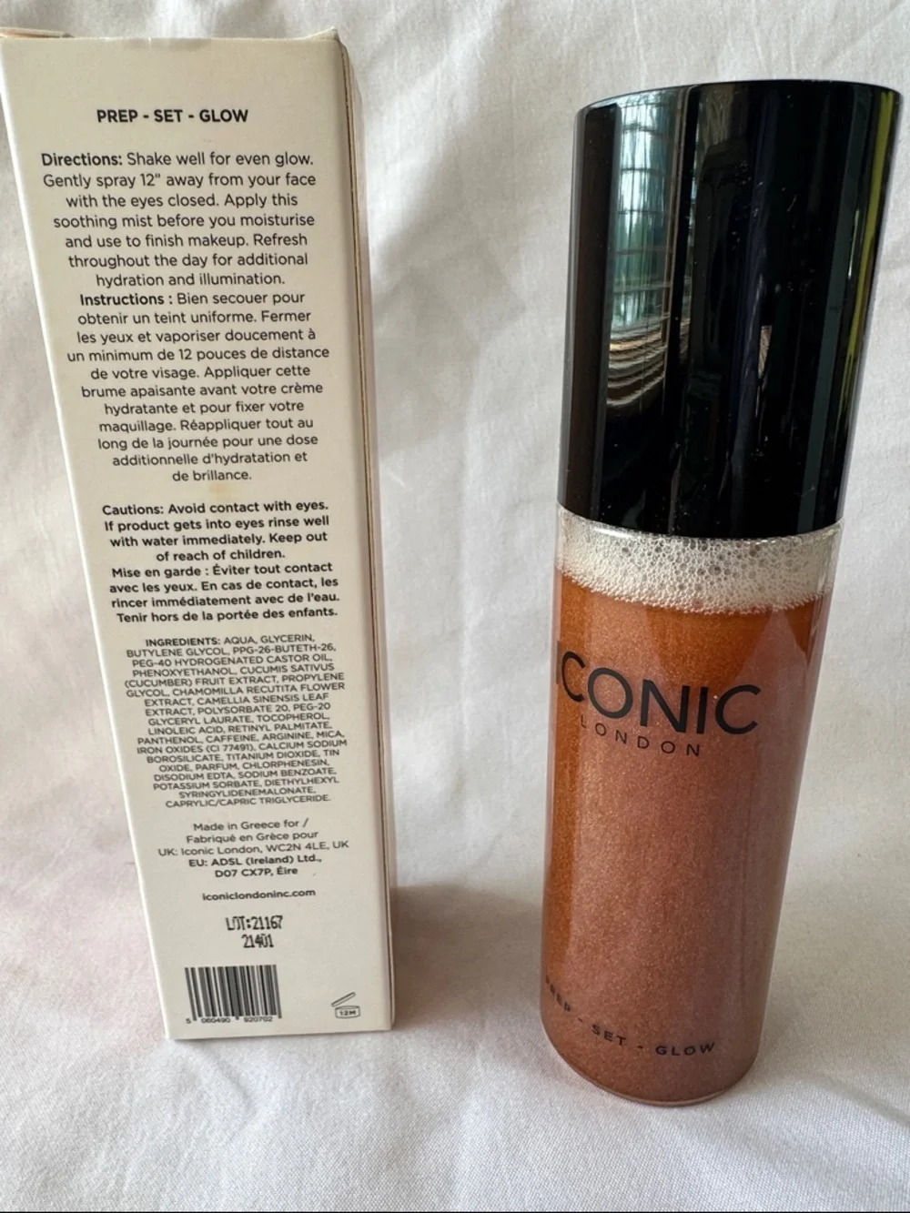 ICONIC London Bronze Shimmer Body Mist 4.22 fl.oz